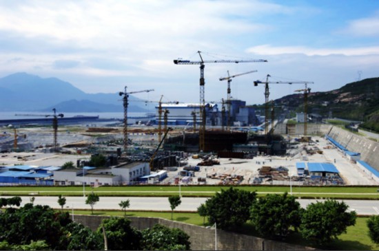 点击查看大图。 岭澳核电站二期工程